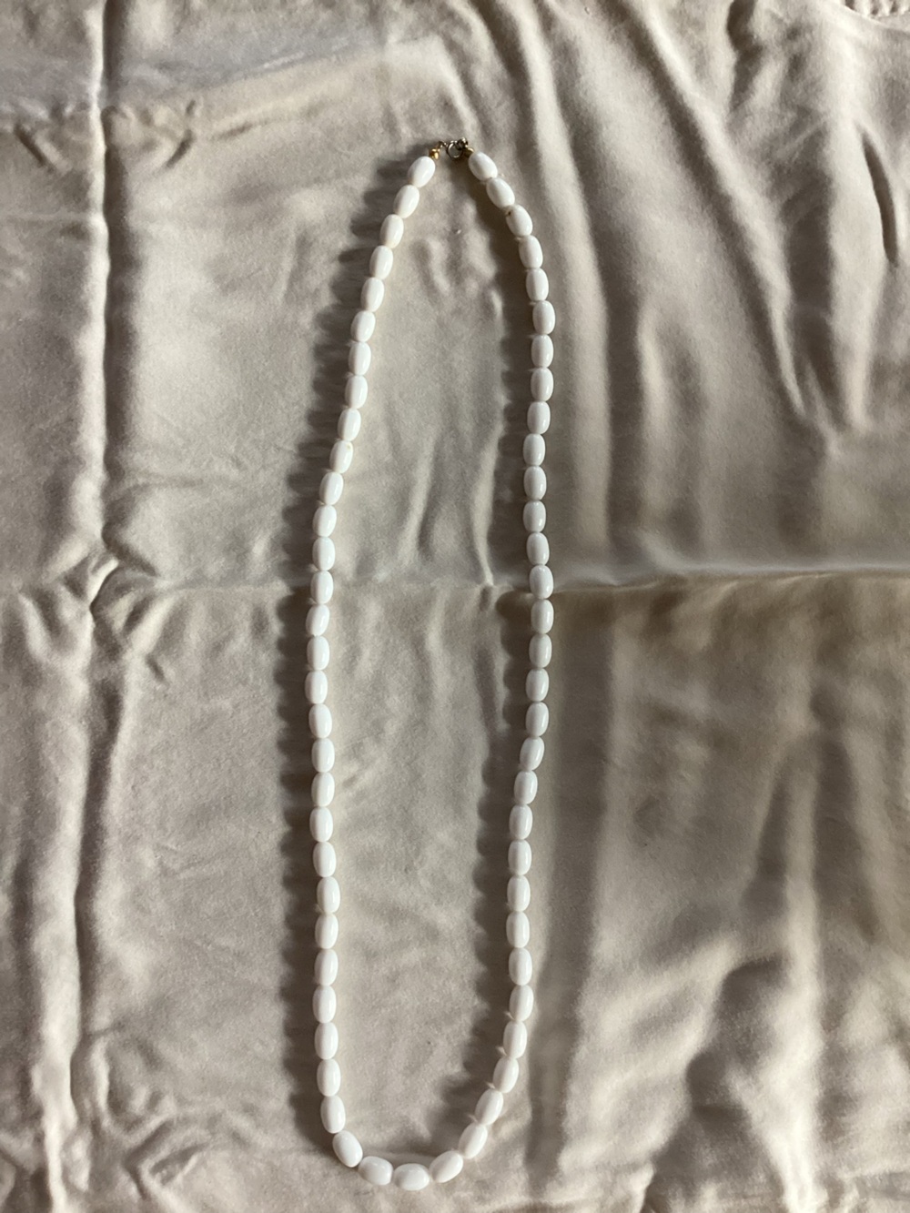 White Beaded Necklace - Women Accessories